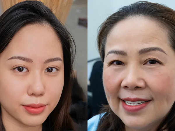 Dáng mày chưa hợp khuôn mặt